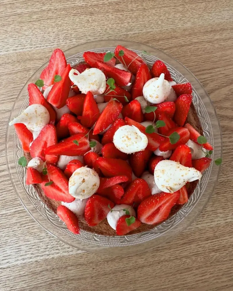 Tarte-aux-fraises